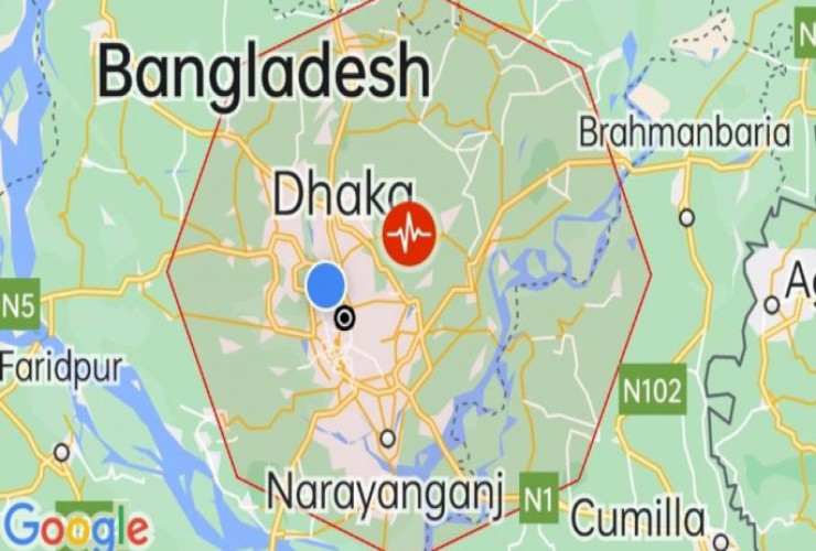 ঢাকাসহ দেশের বিভিন্ন স্থানে ভূমিকম্প